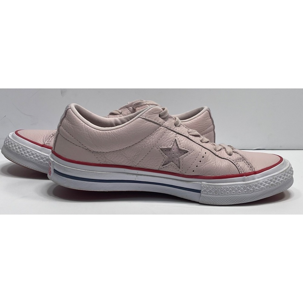 Converse Chuck Taylor‎ All Star Leather "Barely Rose" (160623) Low M 6.5/W-8 - Picture 8 of 9